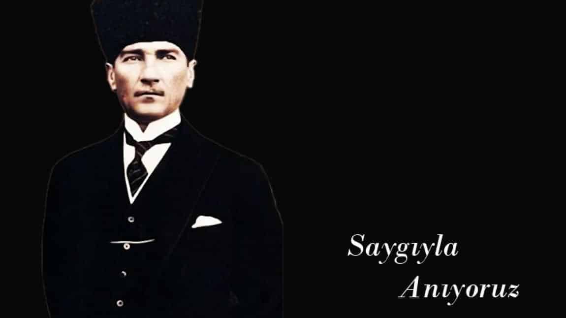 10 Kasım Atatürk'ü Anma Günü