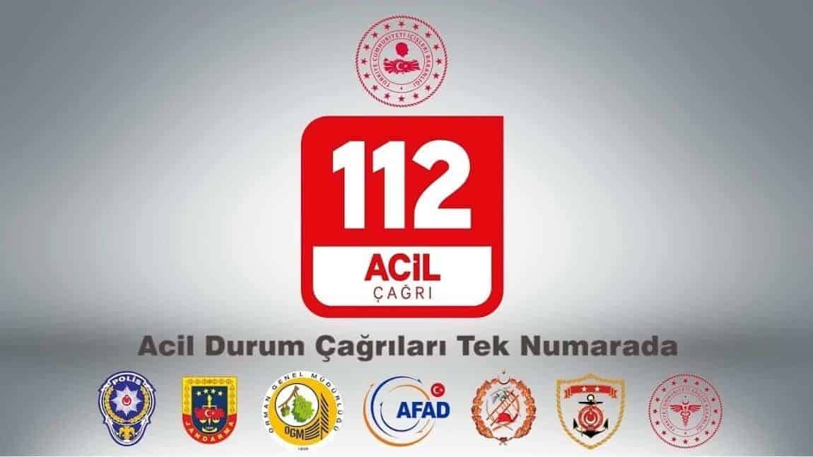 112 Acil Çağrı Bilgilendirmesi